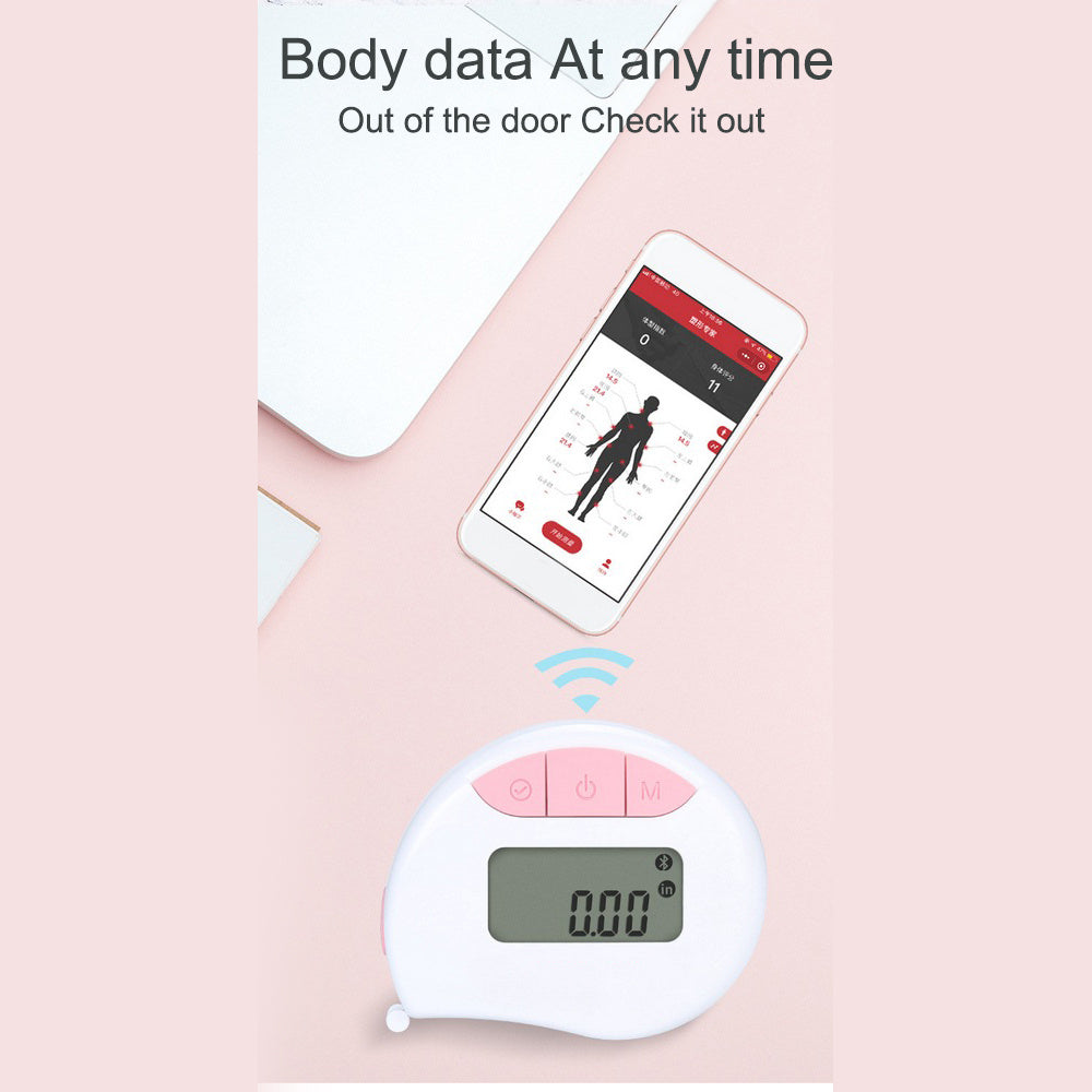 Intelligent Electronic Waist Measurement Portable Ruler