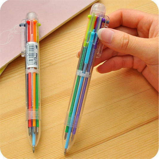 6 in 1 Multicolor Ballpoint Pen